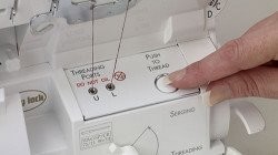 Babylock Enlighten close up