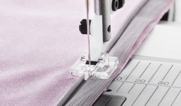 Blinde ritsvoet husq